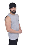 Platinum Grey Oversized Cutoff (Distressed)