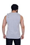 Platinum Grey Oversized Cutoff (Distressed)